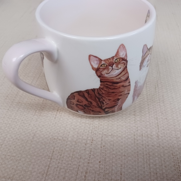 Cat Coffee Mug Calico Tabby Siamese Tuxedo Cathy Wooten - Picture 6 of 9